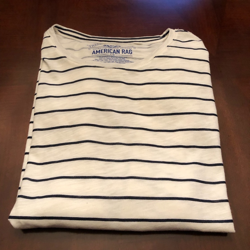 Long sleeve striped shirt